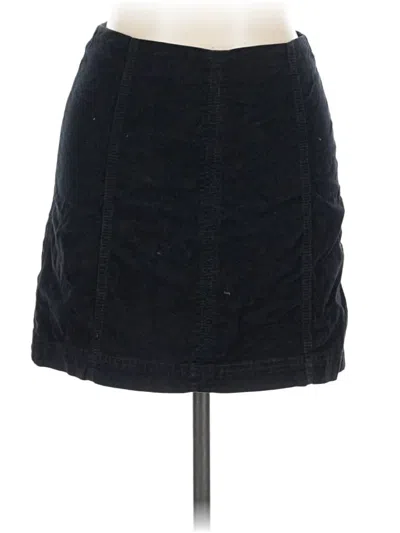 Pre-owned Free People Casual Skirt In Black