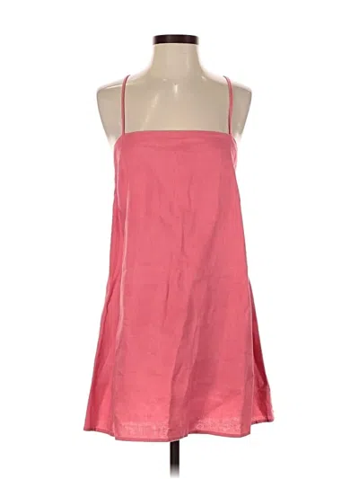 Pre-owned Reformation Casual Dress In Pink