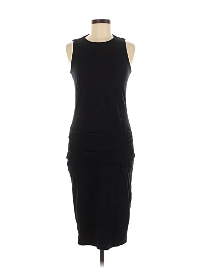 Pre-owned James Perse Casual Dress In Black