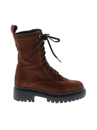 Pre-owned Pilcro Boots In Brown