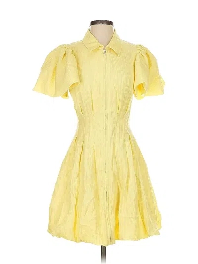 Pre-owned Simkhai Casual Dress In Yellow