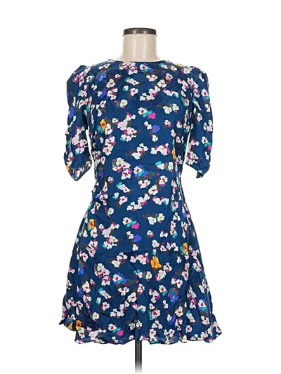Pre-owned Tanya Taylor Cocktail Dress In Blue
