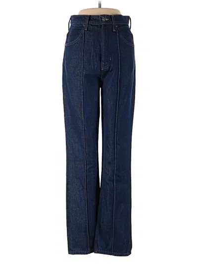 Pre-owned Mother Jeans In Blue