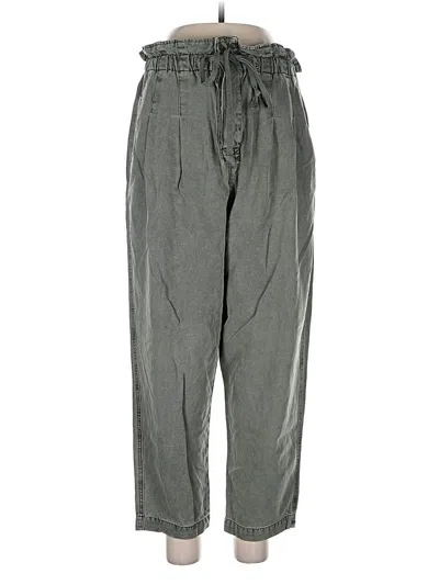 Pre-owned Free People Casual Pants In Gray