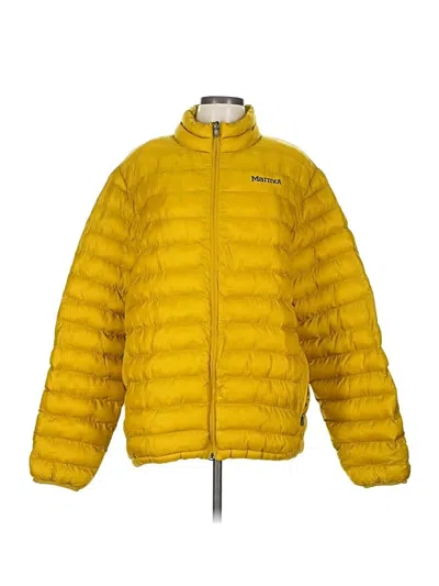 Pre-owned Marmot Snow Jacket In Yellow