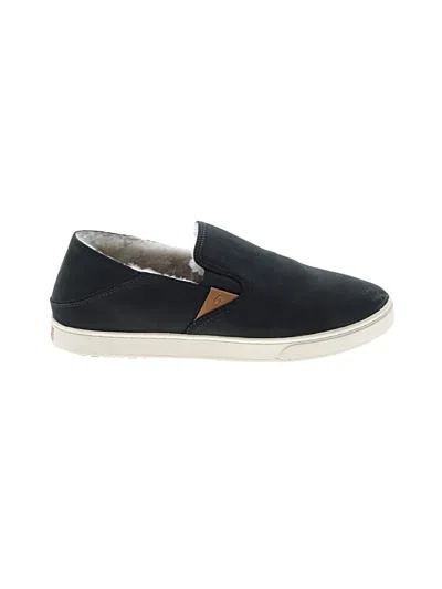 Pre-owned Olukai Sneakers In Black