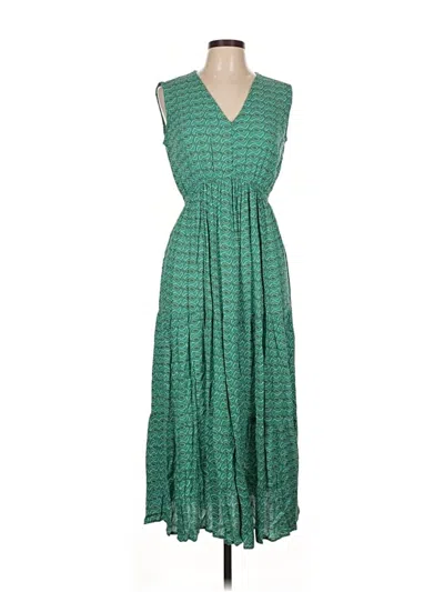 Pre-owned Sincerely Jules Casual Dress In Green
