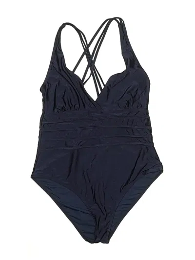 Pre-owned Catherine Malandrino One Piece Swimsuit In Blue