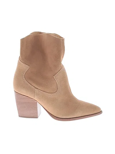 Pre-owned Schutz Ankle Boots In Brown