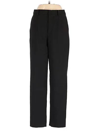 Pre-owned Uniqlo Dress Pants In Black