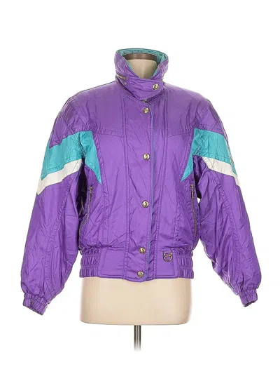 Pre-owned Descente Jacket In Purple