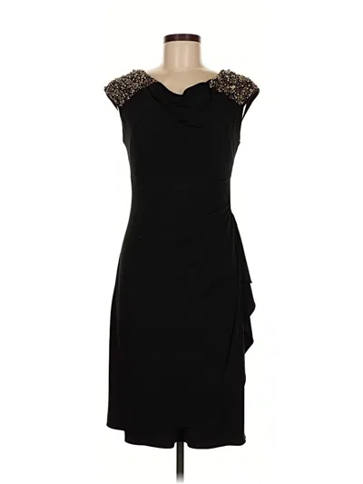 Pre-owned Alex Evenings Cocktail Dress In Black