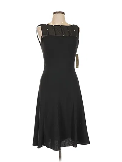 Evan Picone Cocktail Dress In Black