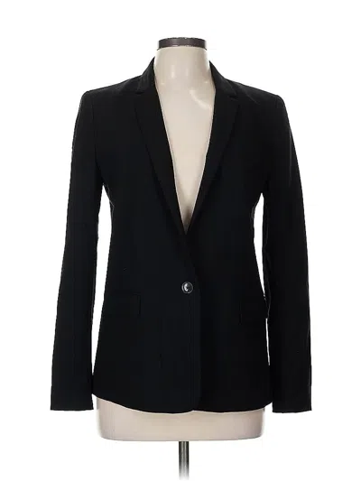 Pre-owned Banana Republic Wool Blazer Jacket In Black