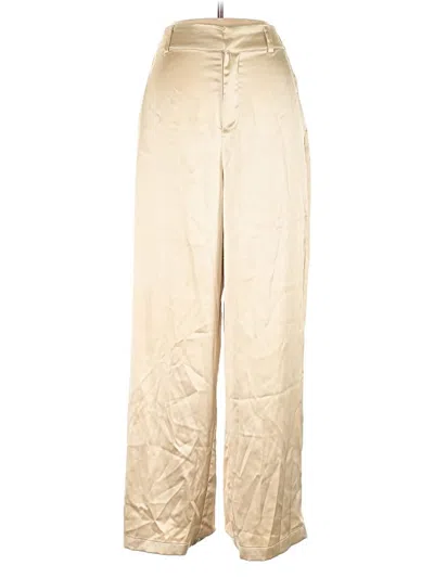 Pre-owned House Of Harlow 1960 Casual Pants In Gold