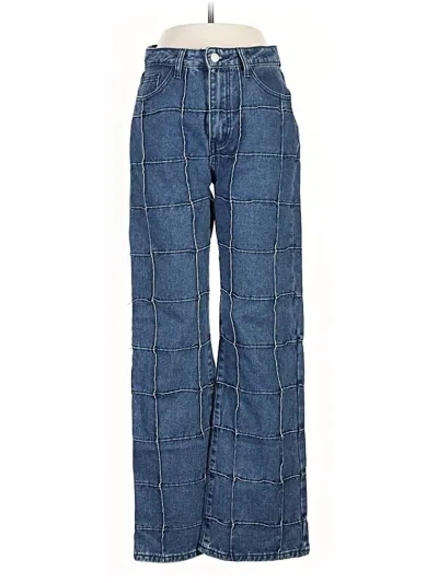 Pre-owned Princess Polly Jeans In Blue