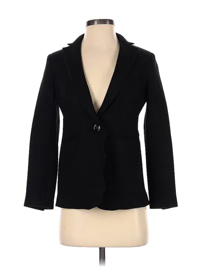 Pre-owned Ann Taylor Blazer Jacket In Black