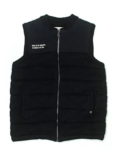 Pre-owned Zara Kids' Vest In Black
