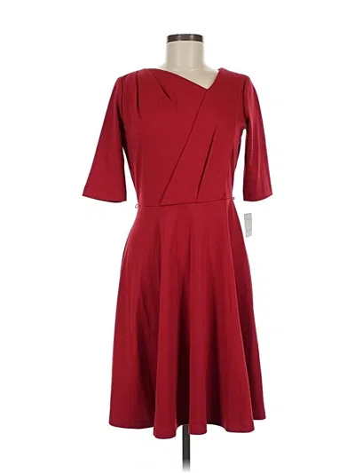 Danny & Nicole Cocktail Dress In Red