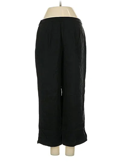 Pre-owned Tommy Bahama Silk Pants In Black