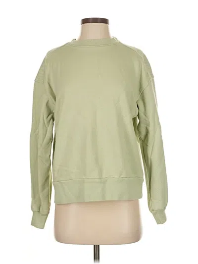 Pre-owned Everlane Sweatshirt In Green