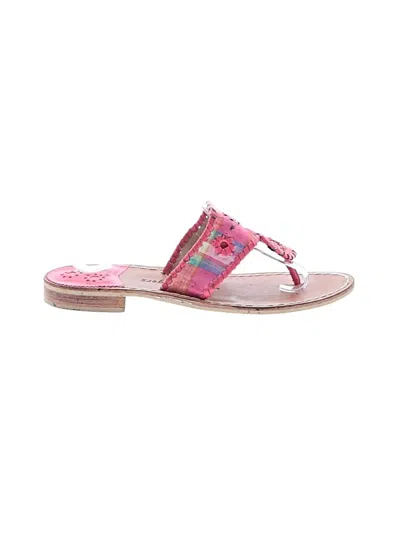 Pre-owned Jack Rogers Sandals In Pink