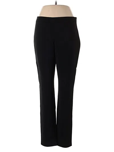 Pre-owned St. John Caviar Active Pants In Black