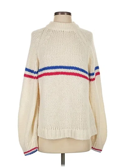 Pre-owned Xirena Turtleneck Sweater In White