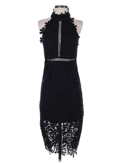 Pre-owned Bardot Cocktail Dress In Black