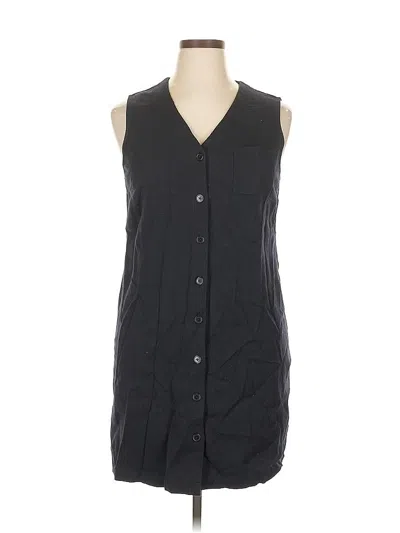 Pre-owned Talbots Casual Dress In Black