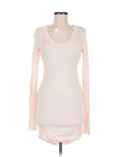 Pre-owned Michael Stars Casual Dress In White