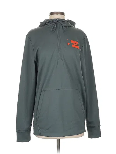 Pre-owned Under Armour Pullover Hoodie In Gray