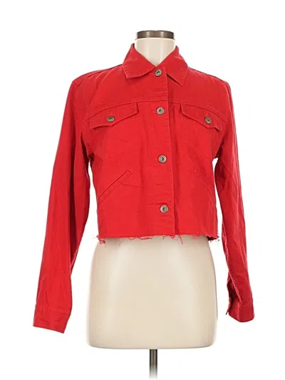 Pre-owned Liz Claiborne Jacket In Red