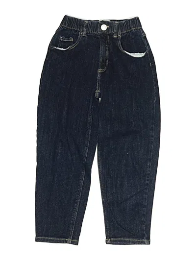 Pre-owned Zara Kids' Jeans In Blue