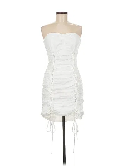 Pre-owned Walter Baker Cocktail Dress In White