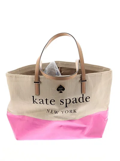 Pre-owned Kate Spade New York Tote Bag In White