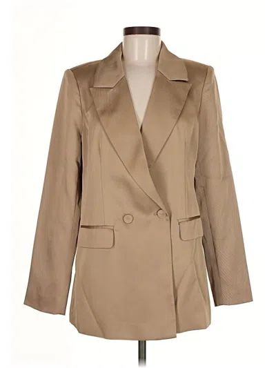 Pre-owned Favorite Daughter Blazer Jacket In Brown