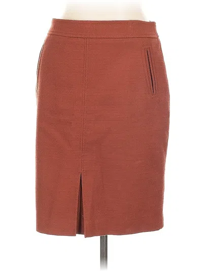 Pre-owned Ann Taylor Casual Skirt In Brown
