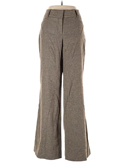 Pre-owned Ted Baker Wool Pants In Gray