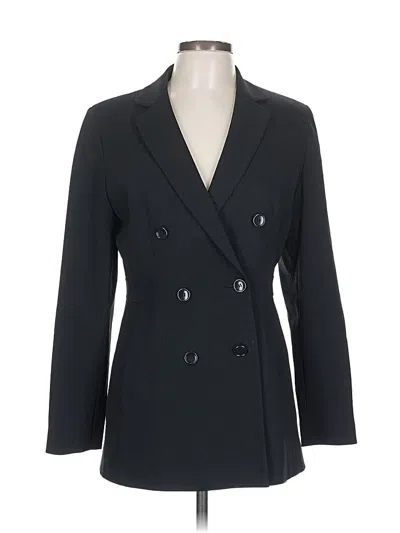 Pre-owned Ann Taylor Blazer Jacket In Black