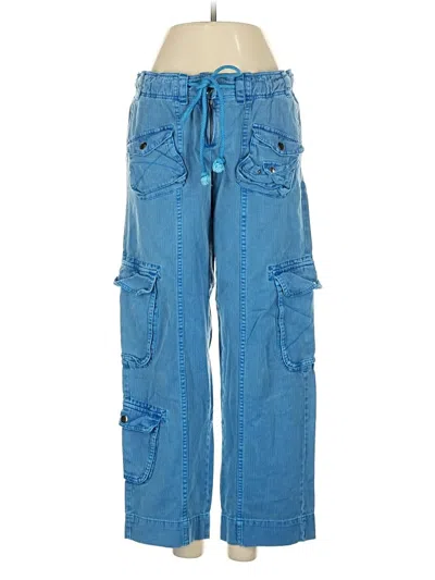 Pre-owned Free People Jeans In Blue