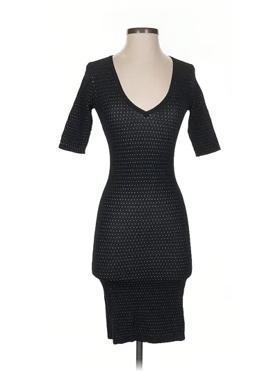 Pre-owned French Connection Cocktail Dress In Black