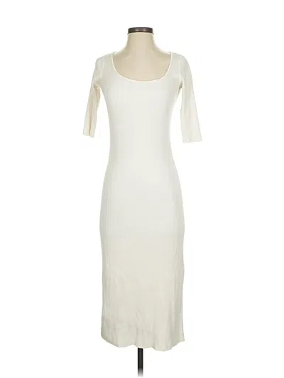 Pre-owned Vince Casual Dress In White