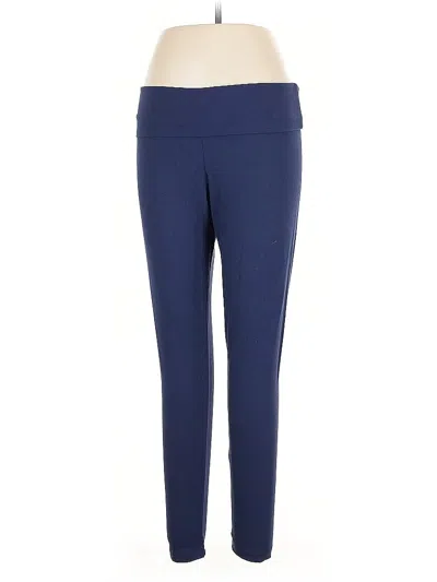 Pre-owned Victoria's Secret Pink Active Pants In Blue