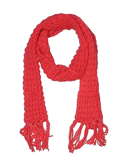 Pre-owned Unbranded Scarf In Red