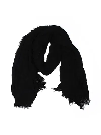 Pre-owned Unbranded Scarf In Black
