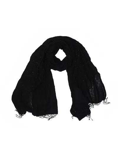 Pre-owned Unbranded Scarf In Black