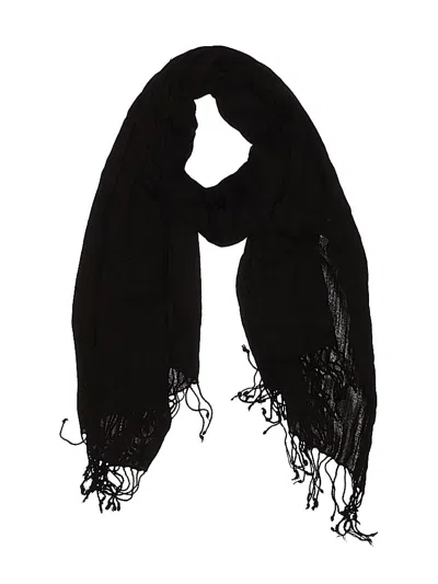 Pre-owned Unbranded Scarf In Black