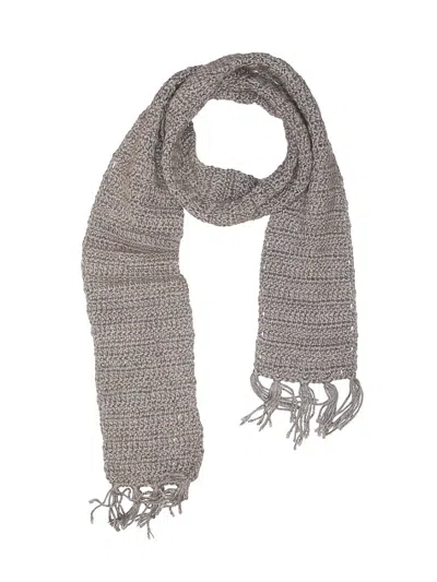Pre-owned Unbranded Scarf In Gray