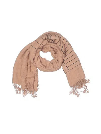 Pre-owned Unbranded Scarf In Brown